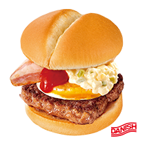 ウェンディーズベーコンエッグバーガー ¥520